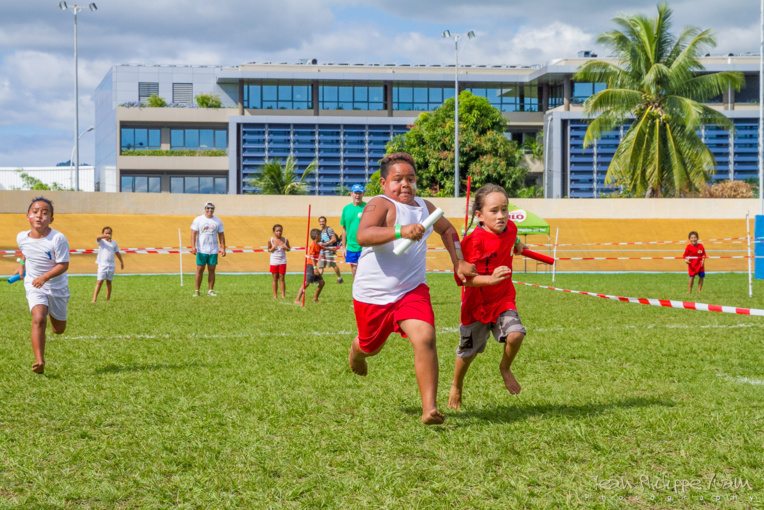 Plus de 220 enfants sont attendus ce vendredi à partir de 7h15 au stade de Mahina.