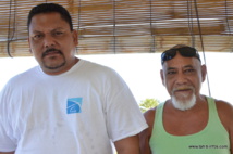 Vatea Heller et Isidore Teinaore, respectivement vice-président et président de la Confédération syndicale des agents communaux de Polynésie (Cosac). (Photo d'archives)