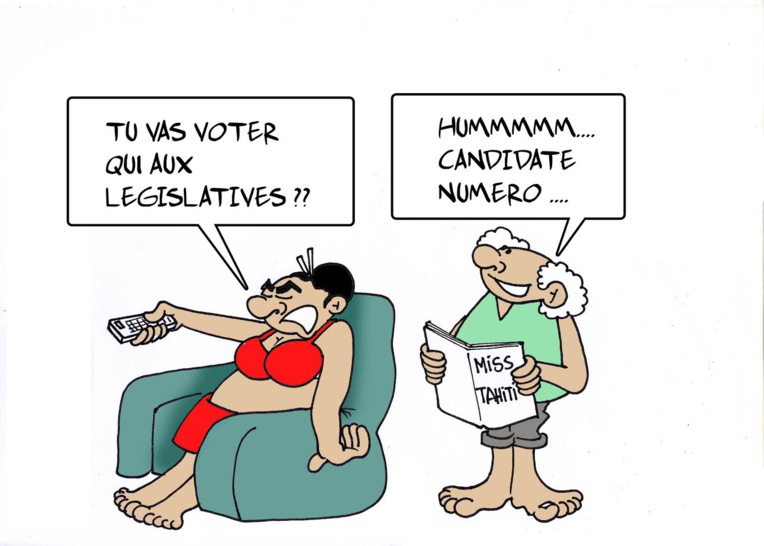 " Des législatives de charme " par Munoz " Des législatives de charme " par Munoz