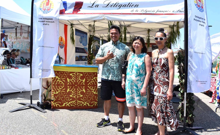 La Délégation présente pour la première fois au Festival polynésien en France