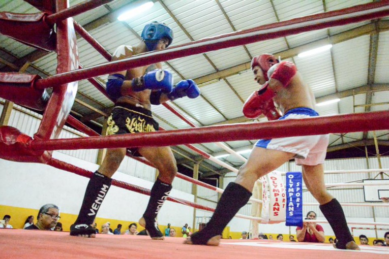 Une soirée boxe thaï a été proposée à Taravao Une soirée boxe thaï a été proposée à Taravao