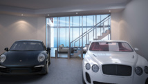 A Miami, les riches peuvent garer leur voiture dans le salon