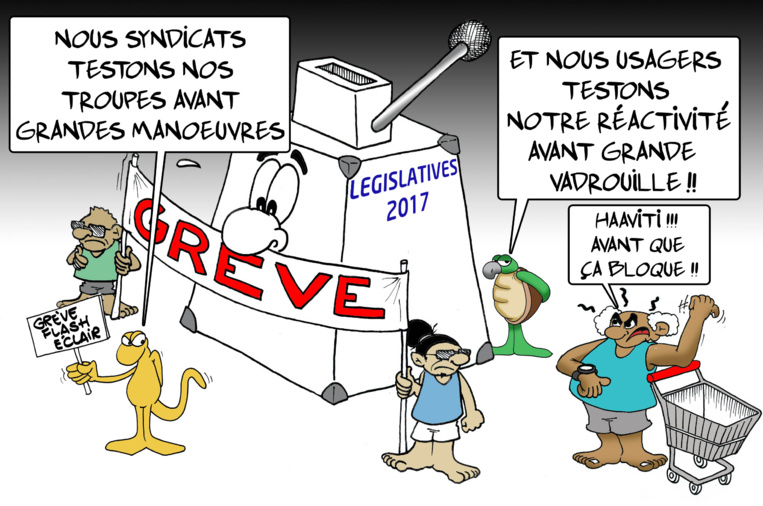 " Grève flash éclair " par Munoz " Grève flash éclair " par Munoz