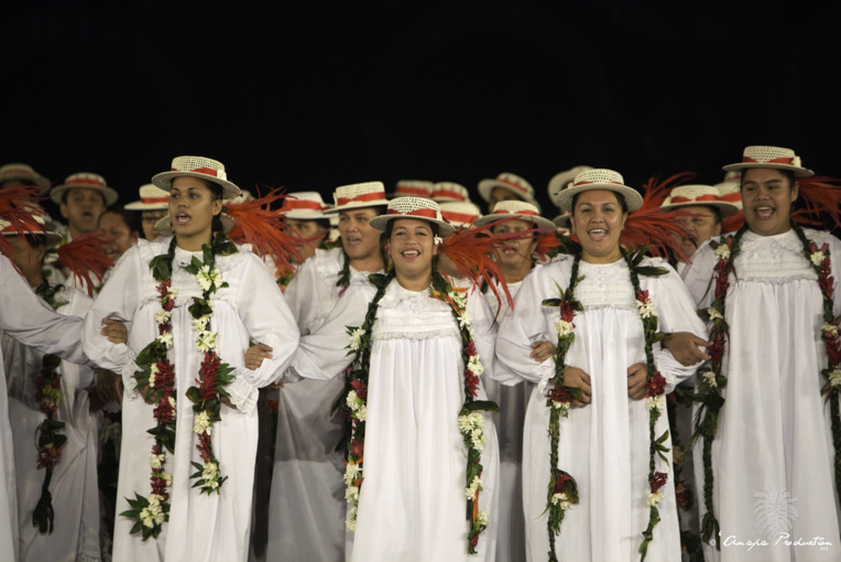 Le groupe de chants Te Pape Ora no Papofai a gagné en 2016 dans la catégorie Tārava Raromatai.