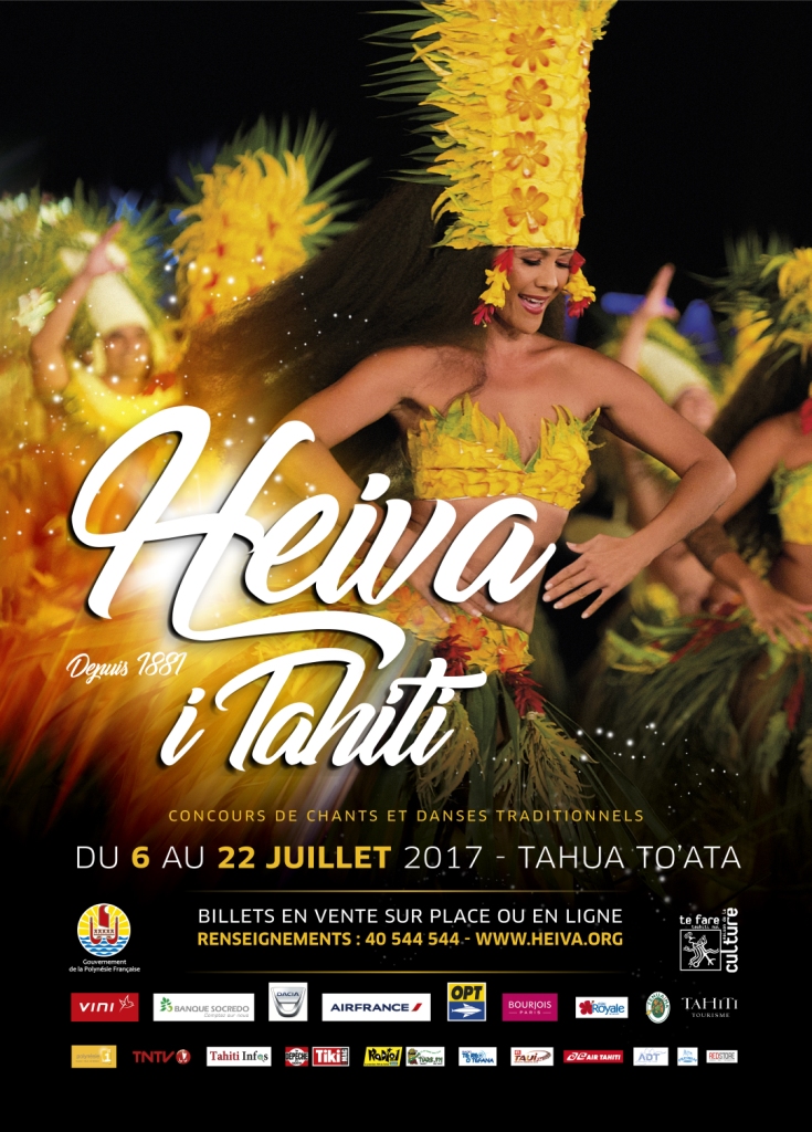 Heiva i Tahiti 2017 : la culture polynésienne célébrée tout le mois de juillet