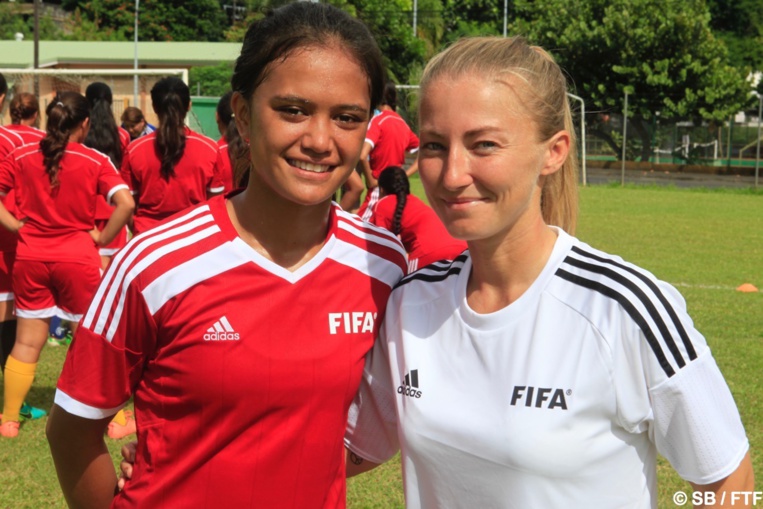 Stéphanie Spielmann a permis au rêve de Vaihei Samin de se réaliser Stéphanie Spielmann a permis au rêve de Vaihei Samin de se réaliser