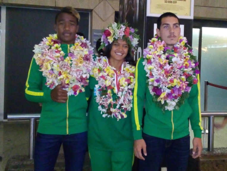 Eddy Kaspard, Vaihei Samin et Kavai'ei Morgant Eddy Kaspard, Vaihei Samin et Kavai'ei Morgant