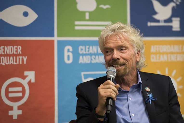 Le patron de Virgin pétitionne à l'ONU en faveur des océans Le patron de Virgin pétitionne à l'ONU en faveur des océans