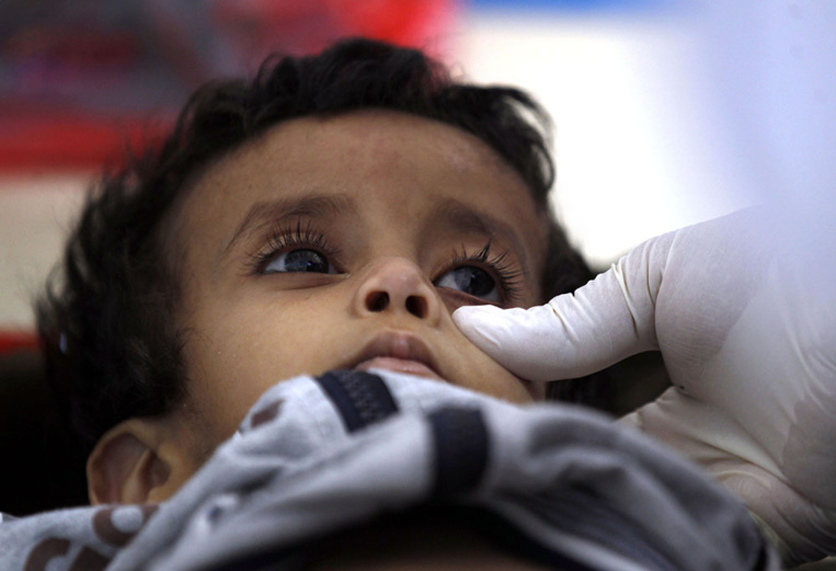 Au Yémen, les hôpitaux débordés face à l'épidémie du choléra