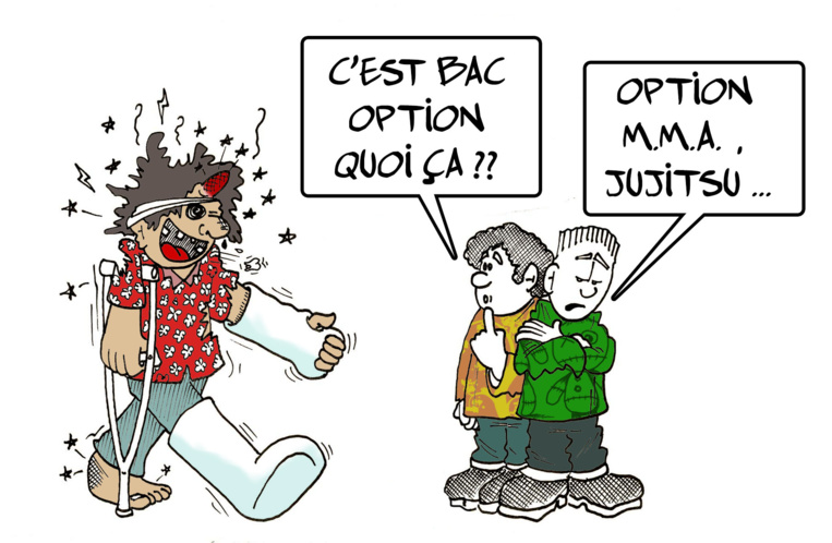 " Le bac MMA " par Munoz " Le bac MMA " par Munoz