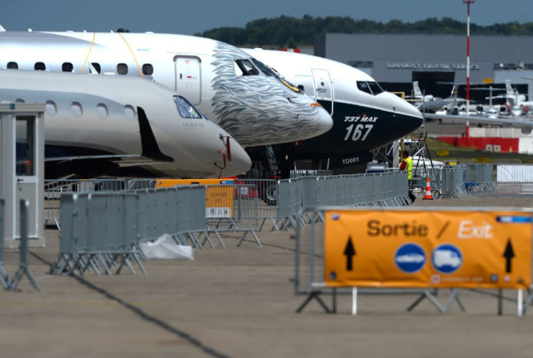Moindre euphorie pour le Salon aéronautique du Bourget qui s'ouvre lundi Moindre euphorie pour le Salon aéronautique du Bourget qui s'ouvre lundi