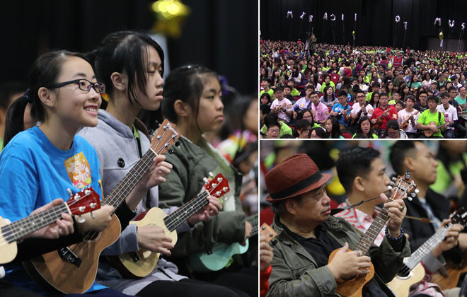 Hong Kong pulvérise notre record du monde de ukulele