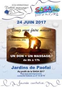 Un massage pour la saga