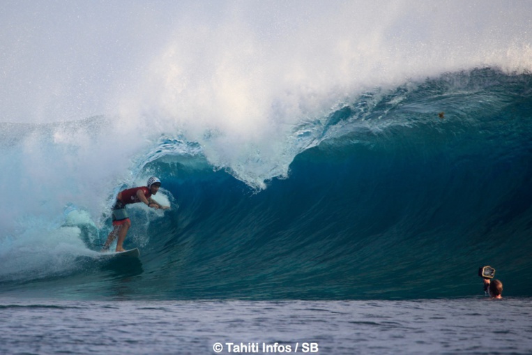 Taumata Puhetini, magistral à Teahupo'o comme à Taapuna Taumata Puhetini, magistral à Teahupo'o comme à Taapuna
