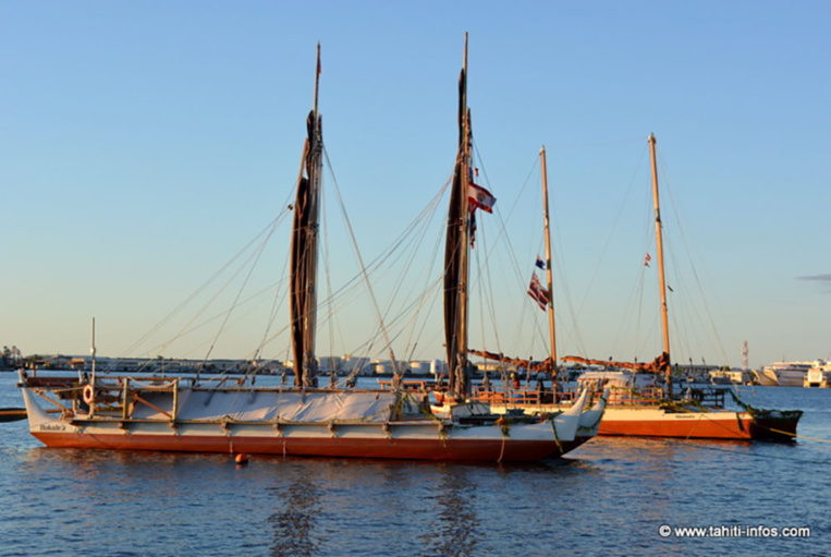 Une pirogue hawaïenne boucle son tour du monde en trois ans Une pirogue hawaïenne boucle son tour du monde en trois ans