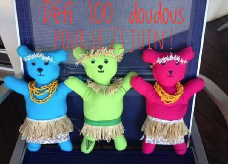 Défi des 100 doudous : plus que trois jours pour participer Défi des 100 doudous : plus que trois jours pour participer