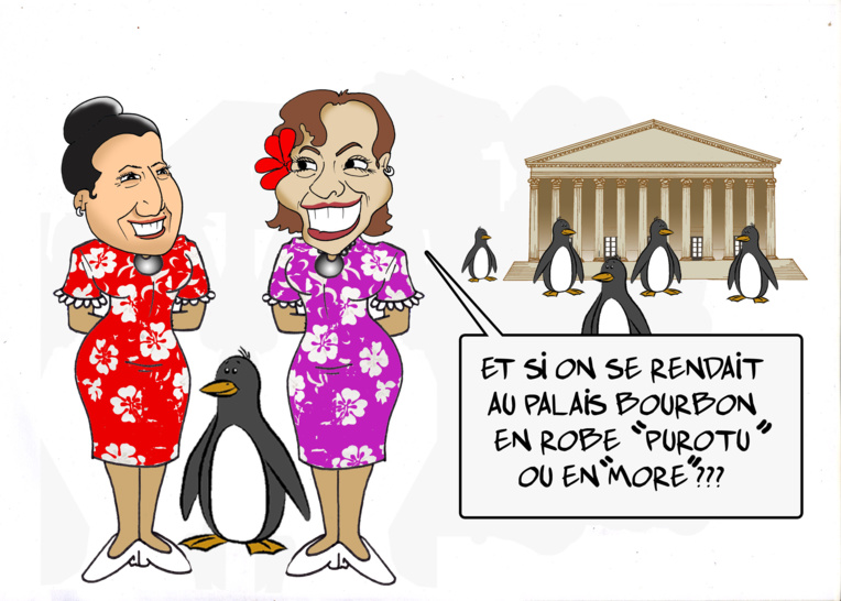 " Rentrée au Palais Bourbon " par Munoz