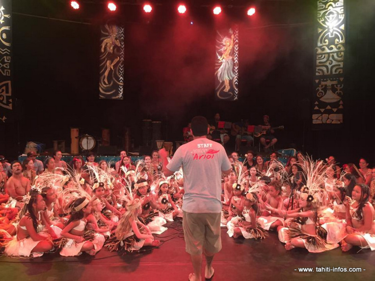 Les enfants de l'école de danse ont participé au Heiva des écoles. Les enfants de l'école de danse ont participé au Heiva des écoles.