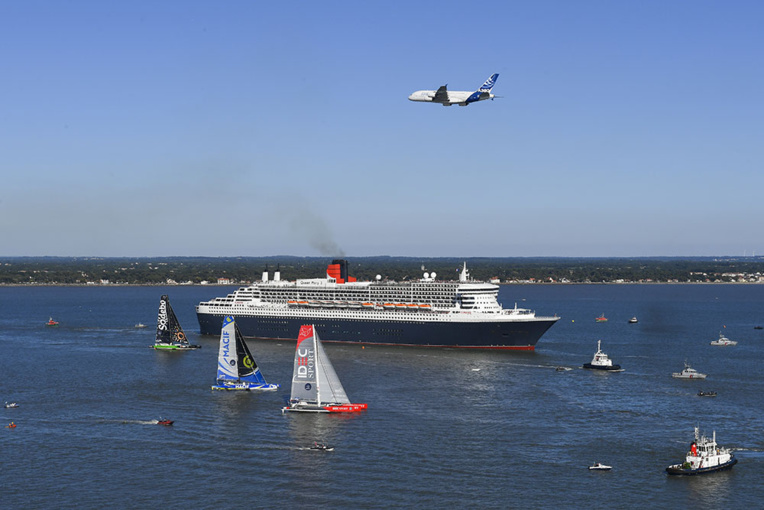 The Bridge - Les quatre maxi-trimarans Ultime partis à la conquête du Nouveau Monde The Bridge - Les quatre maxi-trimarans Ultime partis à la conquête du Nouveau Monde