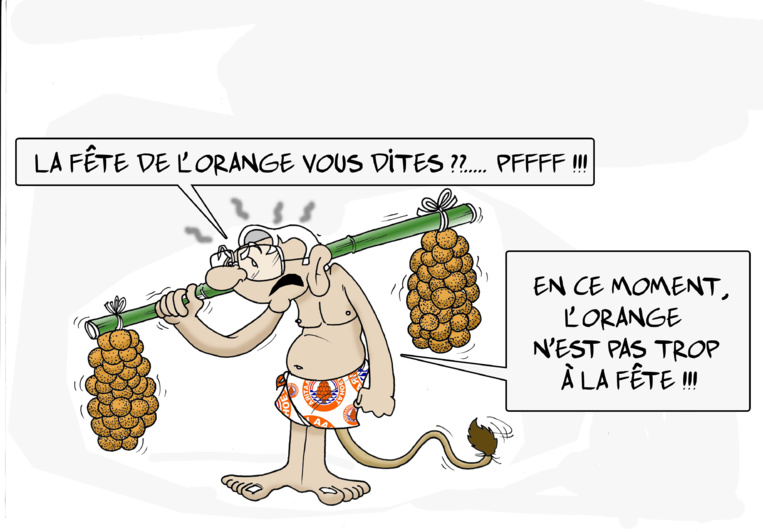 " La fête de l'orange " par Munoz