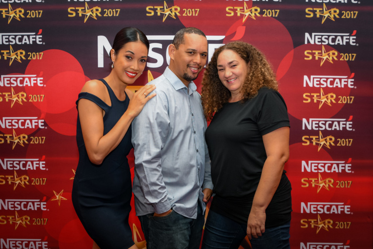 Le jury de Nescafé Star 2017 est composé de Ravanui Teriitaumihau-Lucas, coordinatrice de l'événement, la coach vocal Taloo et Bruno Demougeot, chef d’orchestre.