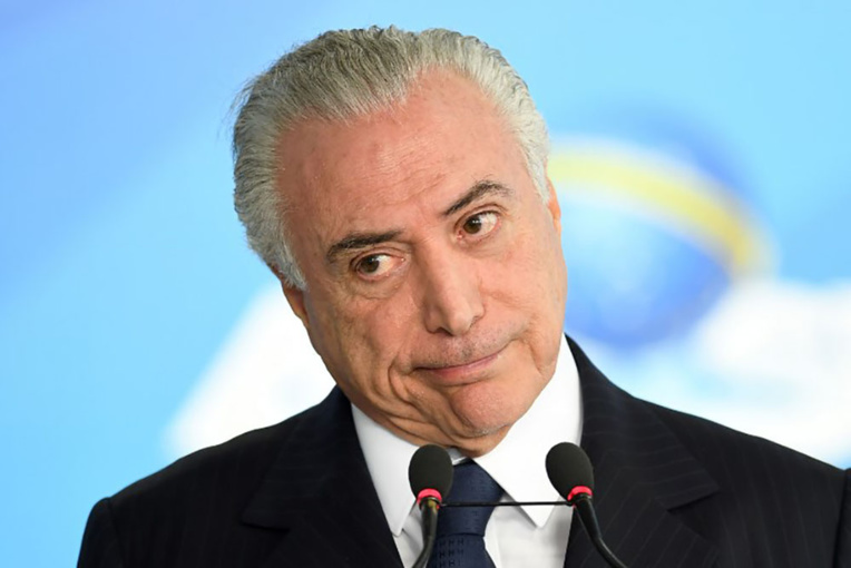 Brésil: le président Temer formellement accusé de corruption Brésil: le président Temer formellement accusé de corruption