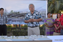 Luc Faatau présente le futur terminal de croisière de Vaiete Luc Faatau présente le futur terminal de croisière de Vaiete