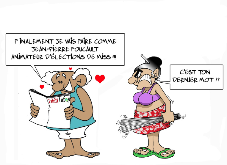 " Comme Jean-Pierre Foucault " par Munoz