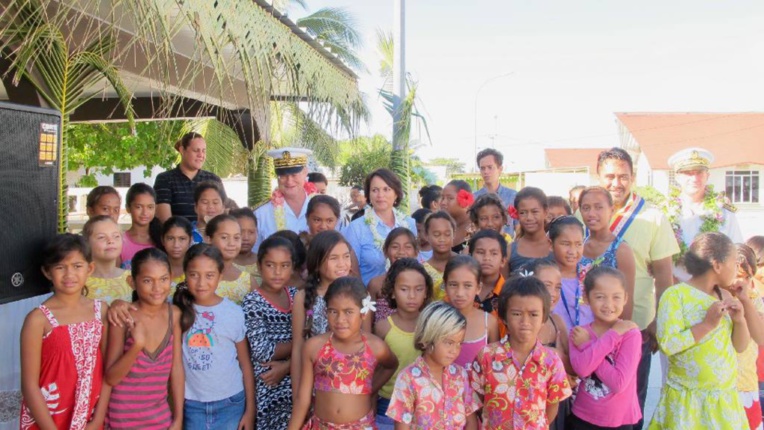 Les Gambier et Hao présentent leurs projets au haut-commissaire Les Gambier et Hao présentent leurs projets au haut-commissaire