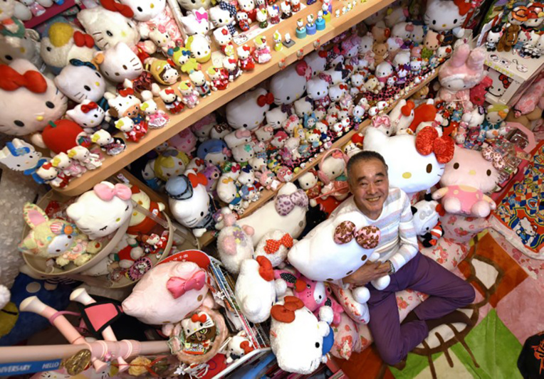 La plus vaste collection Hello Kitty du monde détenue par un ex-policier