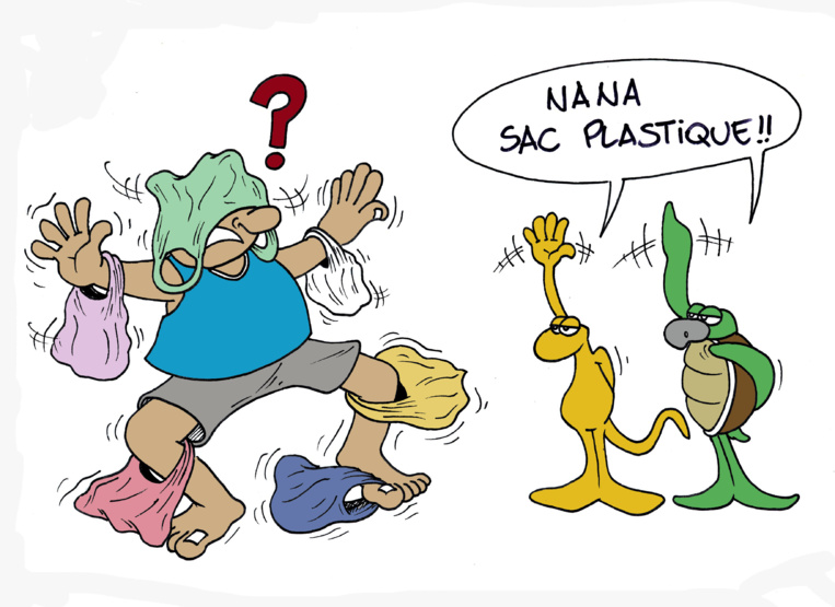 " Nana sac plastique " par Munoz " Nana sac plastique " par Munoz