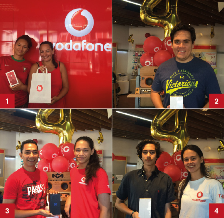 Grand jeu anniversaire des 4 ans de Vodafone : des gagnants qui ont le smile ! Grand jeu anniversaire des 4 ans de Vodafone : des gagnants qui ont le smile !