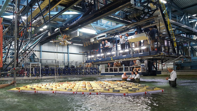 Pays-Bas: des îles flottantes testées pour accueillir des habitations en mer Pays-Bas: des îles flottantes testées pour accueillir des habitations en mer