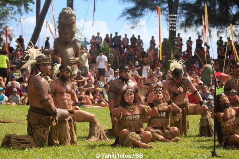 Le groupe de danse marquisien était aussi de la partie Le groupe de danse marquisien était aussi de la partie