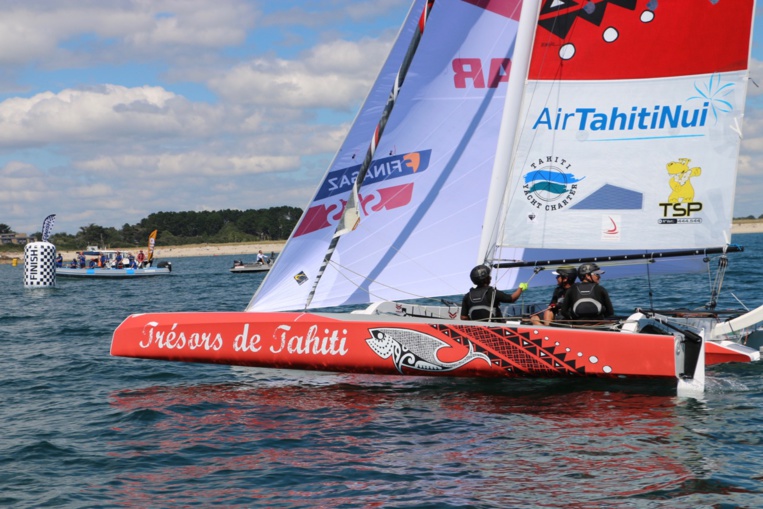 Les Tahitiens ont ou savourer leur victoire, vu leur avance