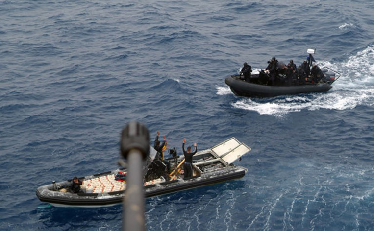 Plus de deux tonnes de cannabis interceptées dans des "go-fast" maritimes en Méditerranée