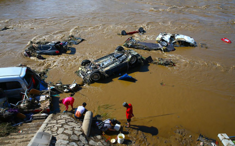 Inondations en Chine: 18 morts et 18 disparus