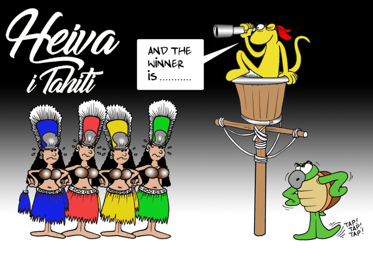 " Remise des prix Heiva i Tahiti " par Munoz