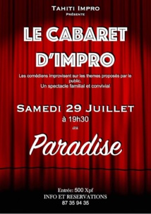 Tahiti impro sur la scène du Paradise samedi soir