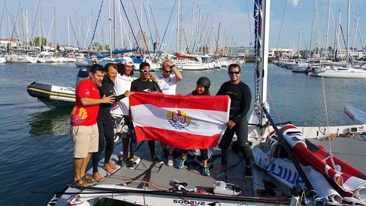 L'équipe de Trésors de Tahiti a fièrement représenté le Fenua (Photo Facebook officiel)