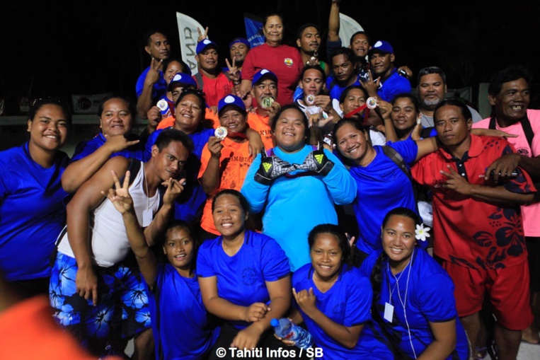 La délégation de Napuka remporte ces Jeux des Tuamotu Est