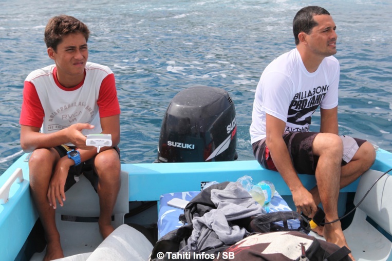 Matahi et Manoa Drollet lors des Trials 2014 Matahi et Manoa Drollet lors des Trials 2014