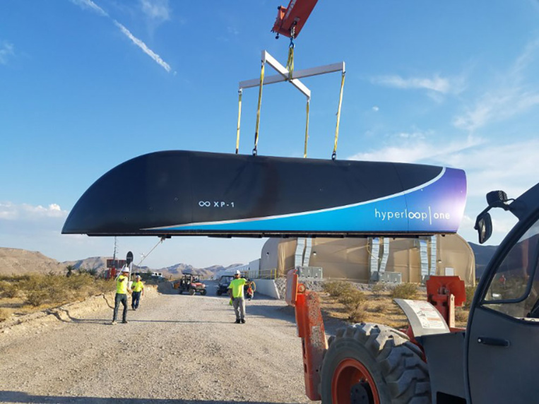 Nouveau test réussi pour l'Hyperloop, la phase de commercialisation commence