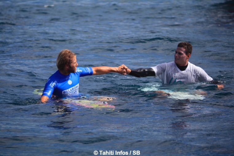 Tereva David et Antony Walsh en 2016 Tereva David et Antony Walsh en 2016