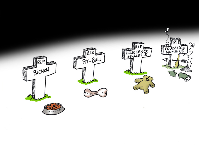 " Chiens dangereux " par Munoz