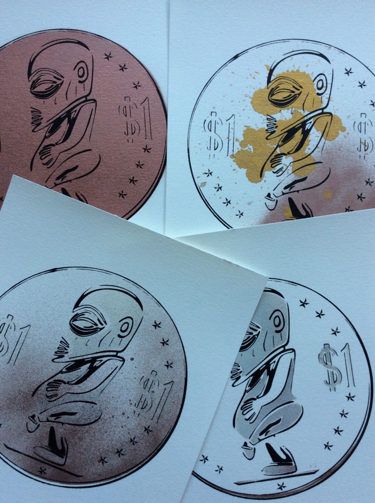 KNKY est un adepte du recyclage des visuels. KNKY est un adepte du recyclage des visuels.