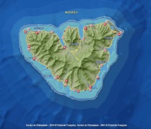 Faire le tour de Moorea en comptant les antennes-relai, c'est voir double. (Carte: TeFenu@) Faire le tour de Moorea en comptant les antennes-relai, c'est voir double. (Carte: TeFenu@)