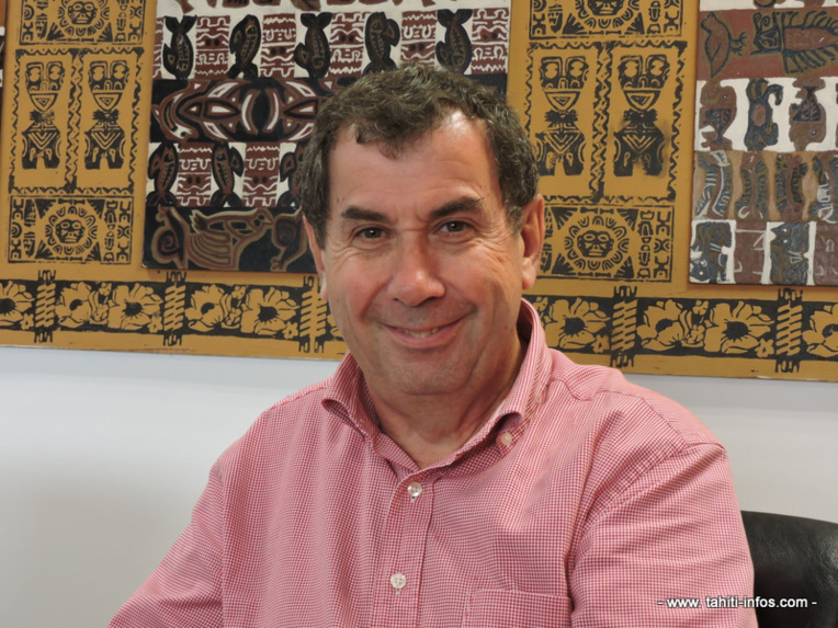 Philippe Couturaud, 62 ans, vice-recteur de la Polynésie française.