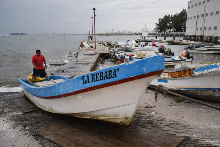 L'ouragan Franklin s'affaiblit après avoir touché l'est du Mexique L'ouragan Franklin s'affaiblit après avoir touché l'est du Mexique