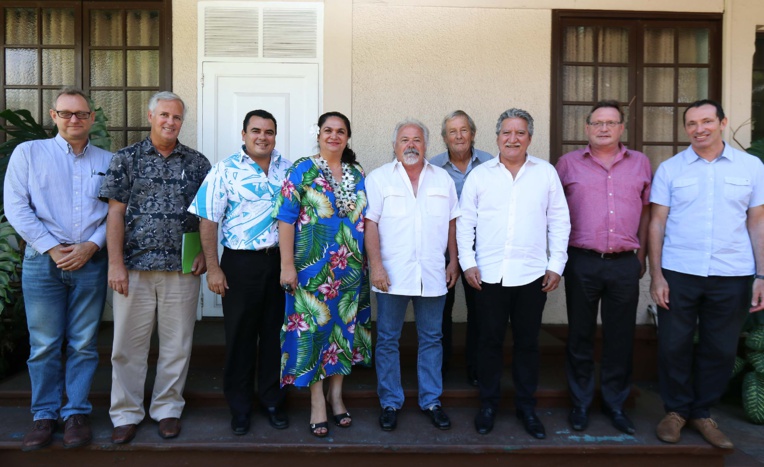 Une réunion technique pour le « Village Tahitien » Une réunion technique pour le « Village Tahitien »